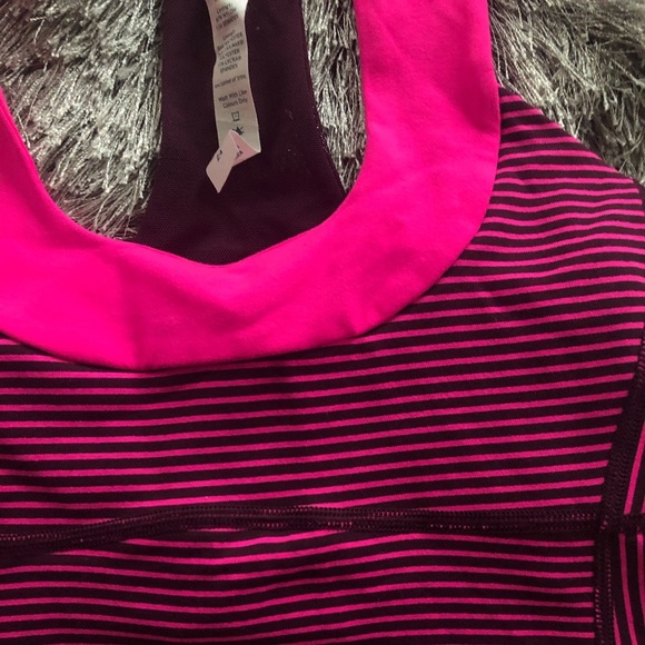 Lululemon Scoop Neck Tank - Hyper Stripe - Picture 6 of 7